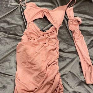 COPY - Pink Cut Out Dress